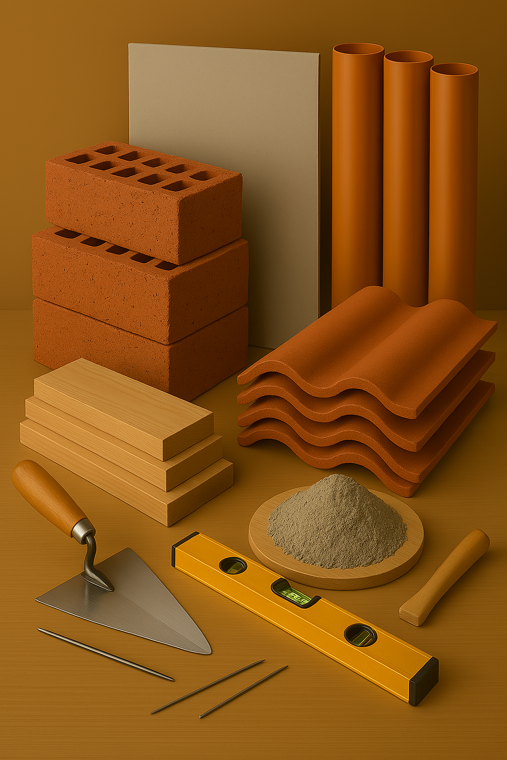 صناعة وتجارة مواد البناء